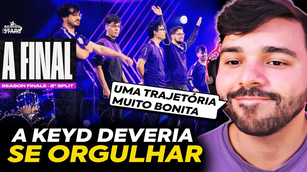 🚨 O ÚLTIMO BEHIND THE STARS do CBLOL! COMO FOI a FINAL do ÚLTIMO CBLOL? MINERVA REAGE e COMENTA