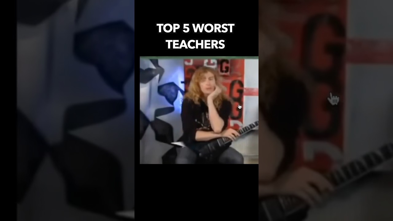 Пять худших учителей игры на гитаре