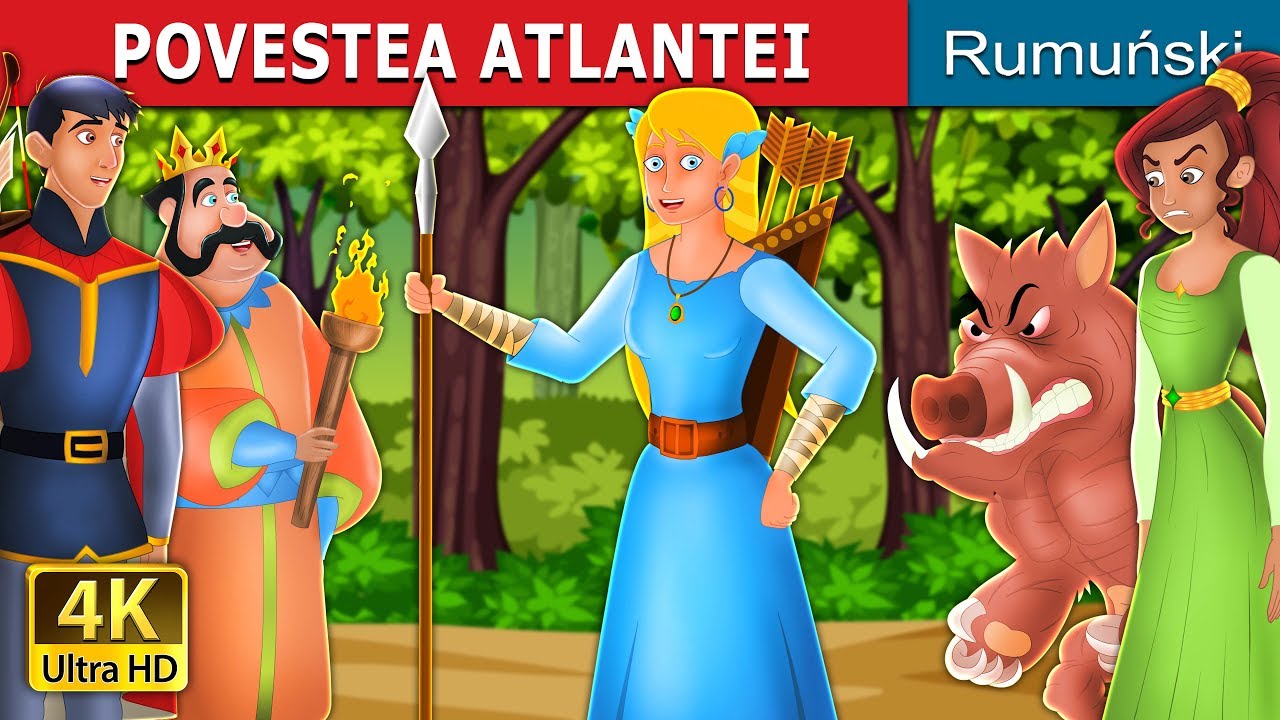 POVESTEA ATLANTEI | The Story of Atlanta Story | Povesti pentru copii | @RomanianFairyTales