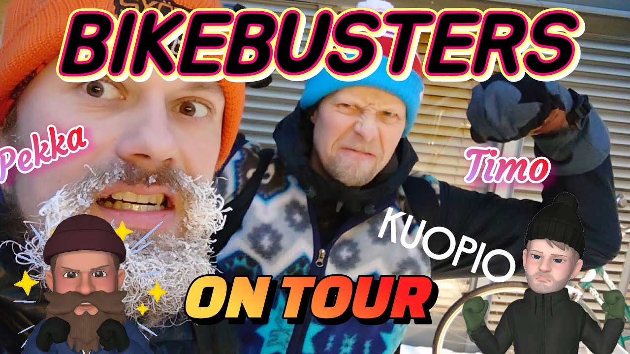 BikeBusters on tour! Kuopio - pyörämatkailun hiomaton timantti?