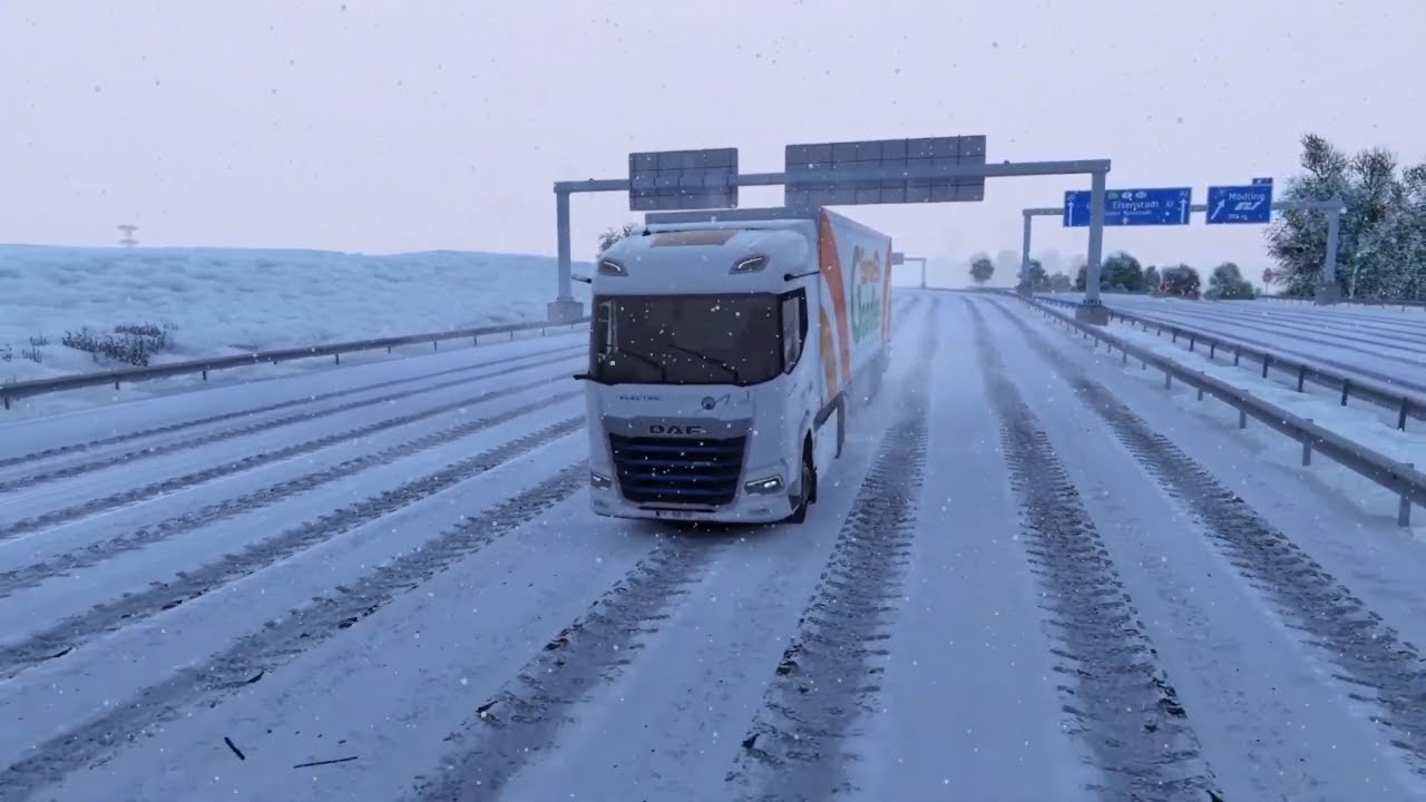 A venit zapada pe ETS2