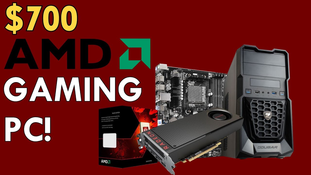 $700 AMD GAMING PC!! RX 480, VR Ready! (July 2016)