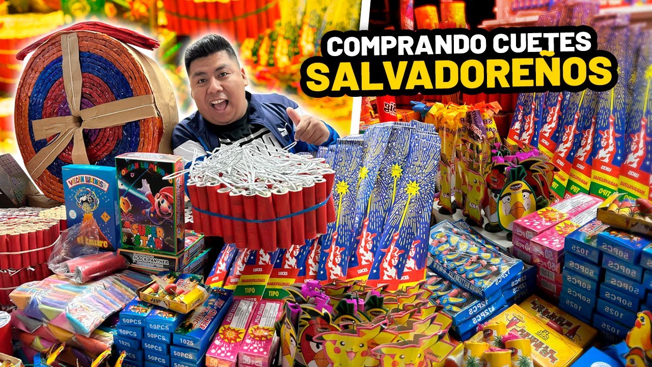 🧨 COMPRANDO CUETES SALVADOREÑOS ¿que tan caro son? 🥺