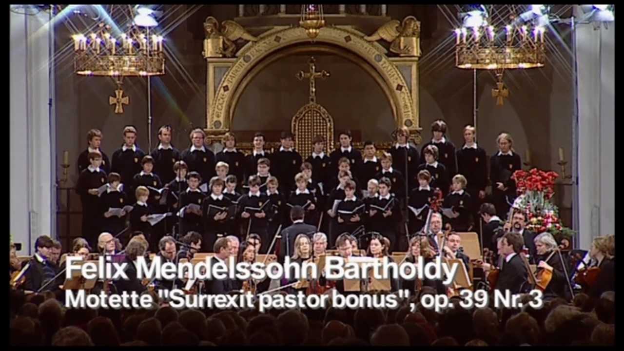 Motette "Surrexit pastor bonus", op. 39 Nr. 3 by Felix Mendelssohn Bartholdy