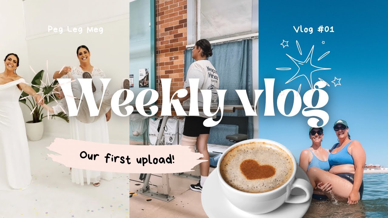 Our first upload! | Amputee Weekly Vlog