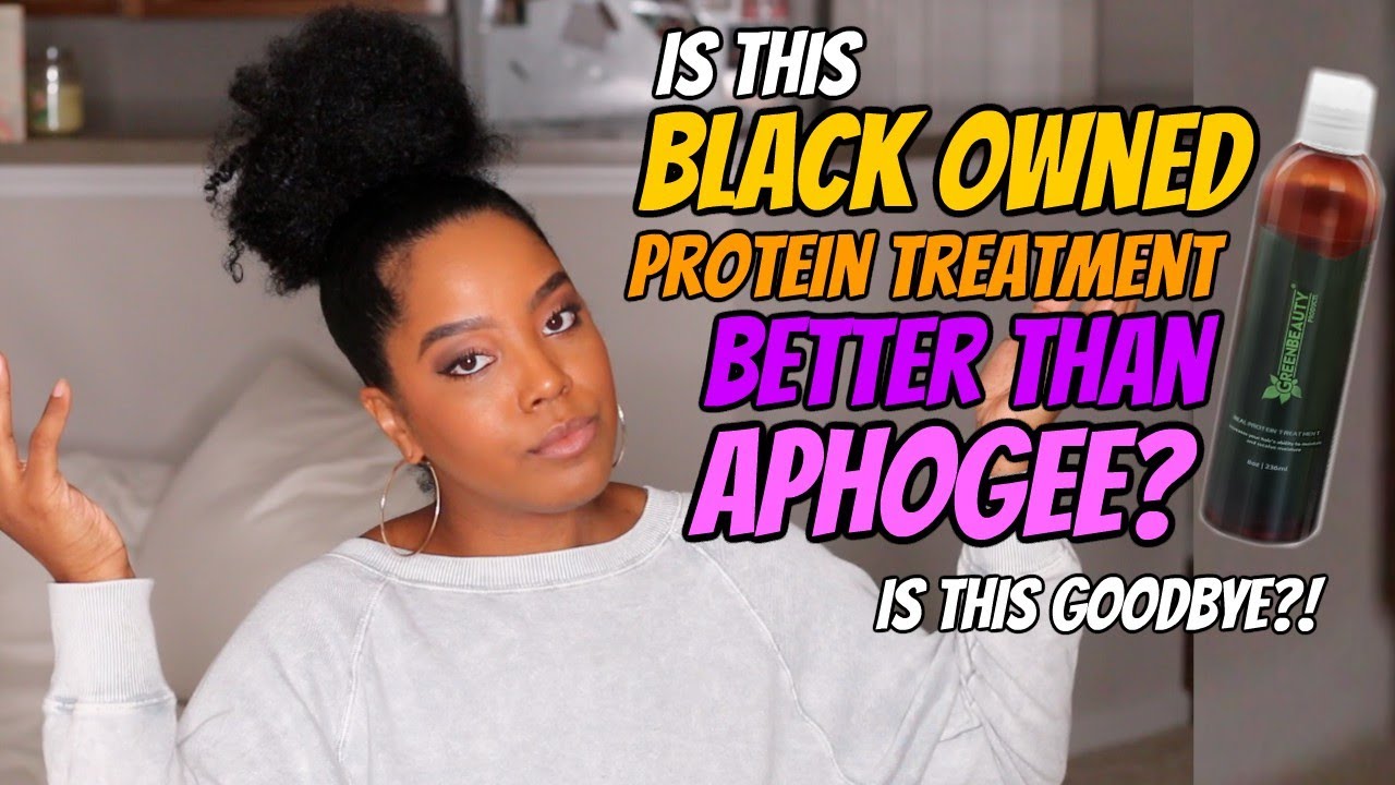 Лучше ли это протеиновое средство от BLACK OWNED, чем Aphogee 2 Step? | Натуральные волосы | Gree...