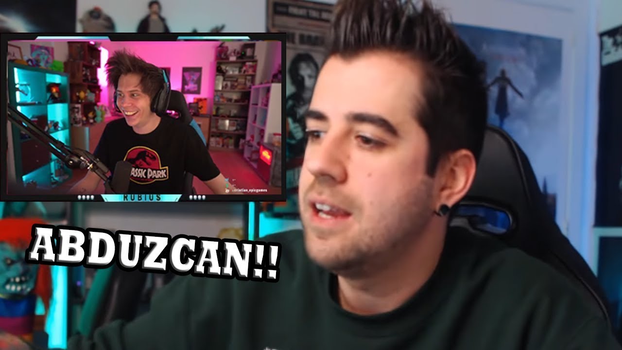 ElRUBIUS REACCIONA A ABDUZCAN DE AURONPLAY