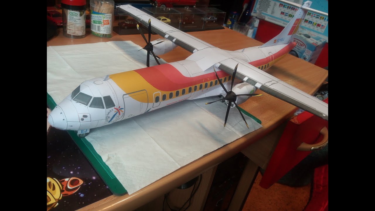Paper model: ATR 72-600 Iberia Regional - Air Nostrum
