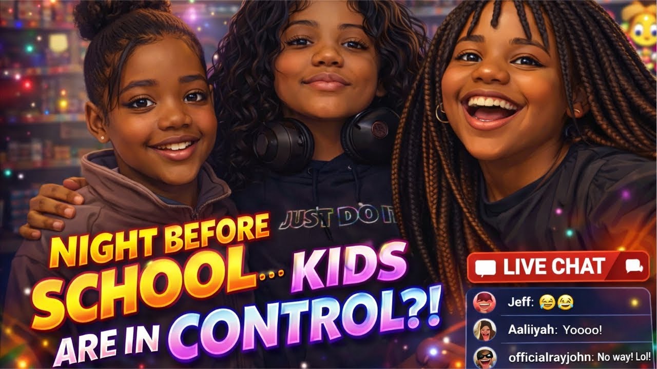 🚸 Night Before School… But the Kids Are in CONTROL?! 😬