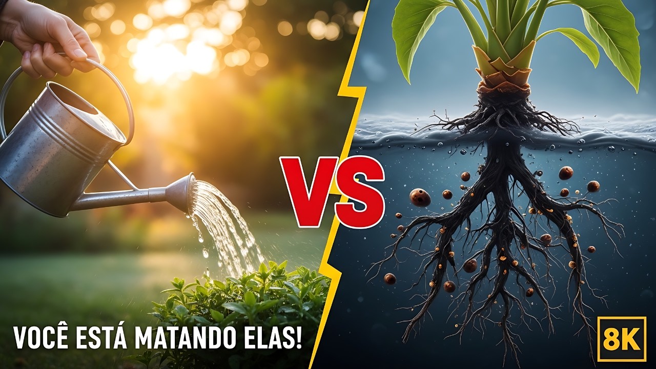 90% dos Jardineiros Regam ERRADO — Você Também Está Matando Suas Plantas?