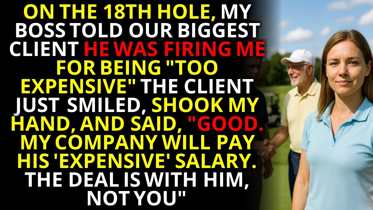 My Boss Fired Me on the 18th Hole. The Client Hired Me Instead 💼 | CEO Exposed in Public