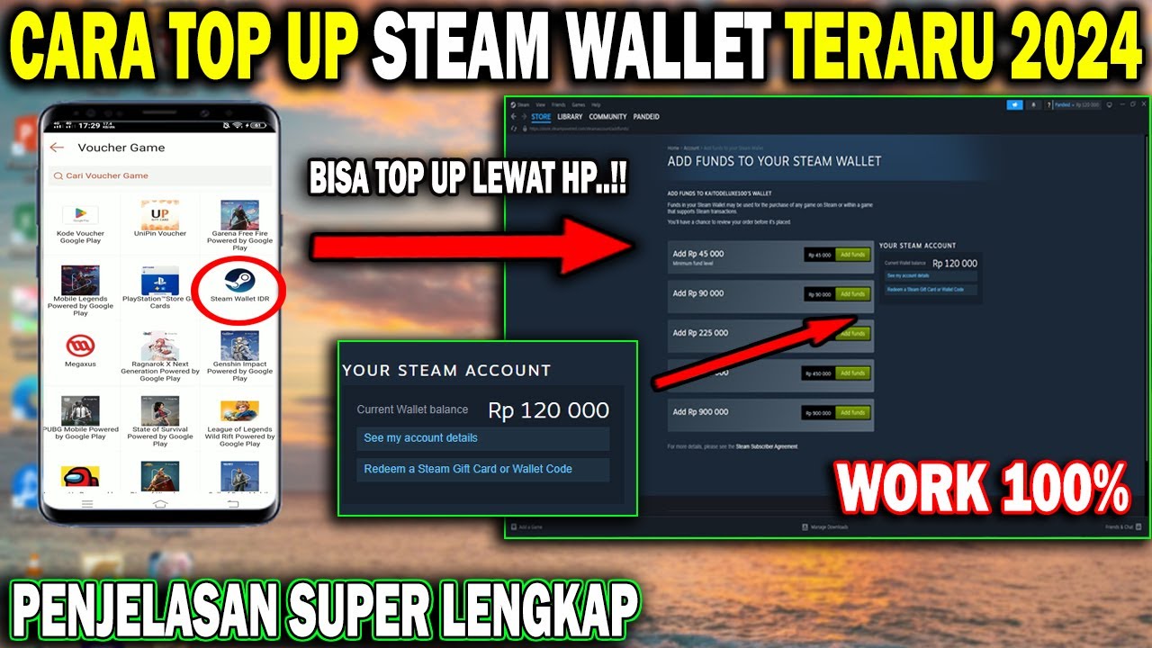 How to Top Up Your Steam Wallet | The Super Easy Way to Top Up Steam
