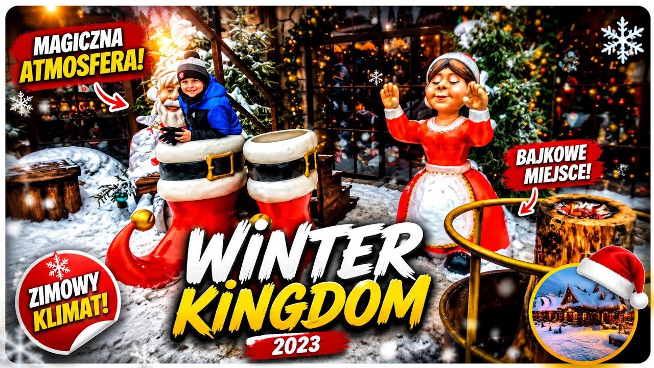 Zimowe atrakcje w Energylandii. Winter Kingdom 2023