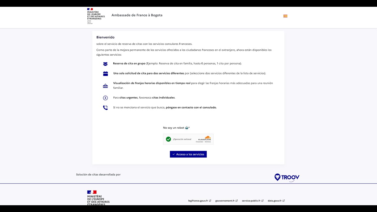 Solicitar una cita en la Embajada de Francia en Colombia #visasfrancia #visavacacionesytrabajo