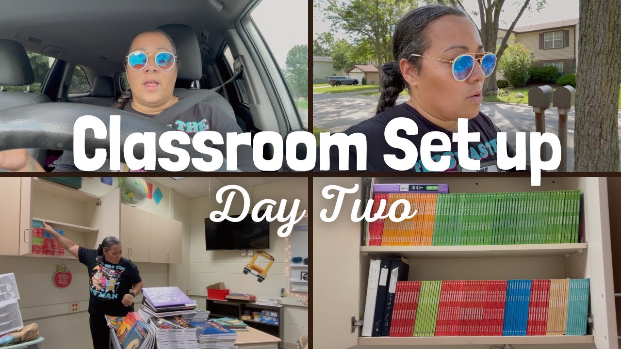 Classroom Set Up Day 2 | Getting Things Together Before The First Day!