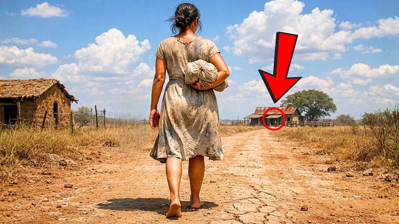 VIÚVA É EXPULSA NA CHUVA PELA FAMÍLIA, O QUE ELA ENCONTRA NO RANCHO ESQUECIDO MUDA TUDO
