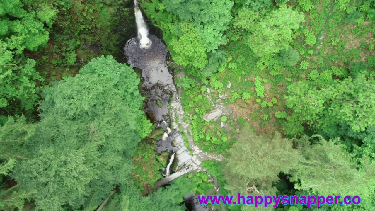 4K Llanrhaeadr Waterfall