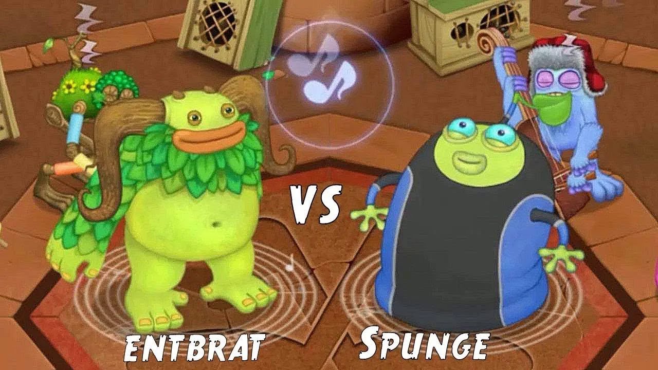 The Colossingum Quest - Entbrat vs Spunge | My Singing Monsters
