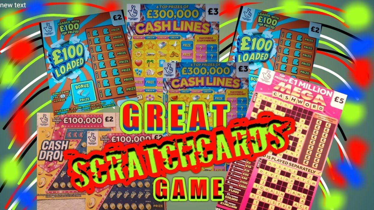 Cracking Scratchcard Game......MEGA CASHWORD 