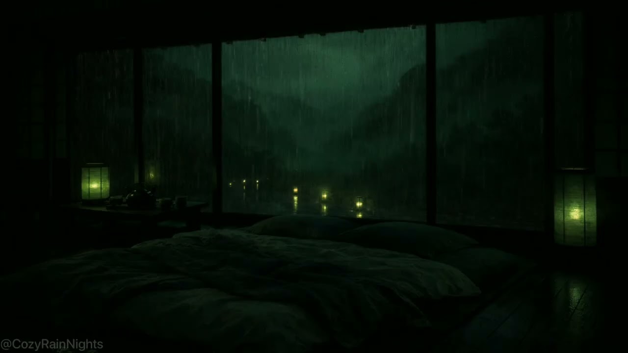 Gentle Night Rain to Sleep FAST 🌧️ Rain Sounds for Sleeping, Insomnia, Relaxing, Meditation & Study