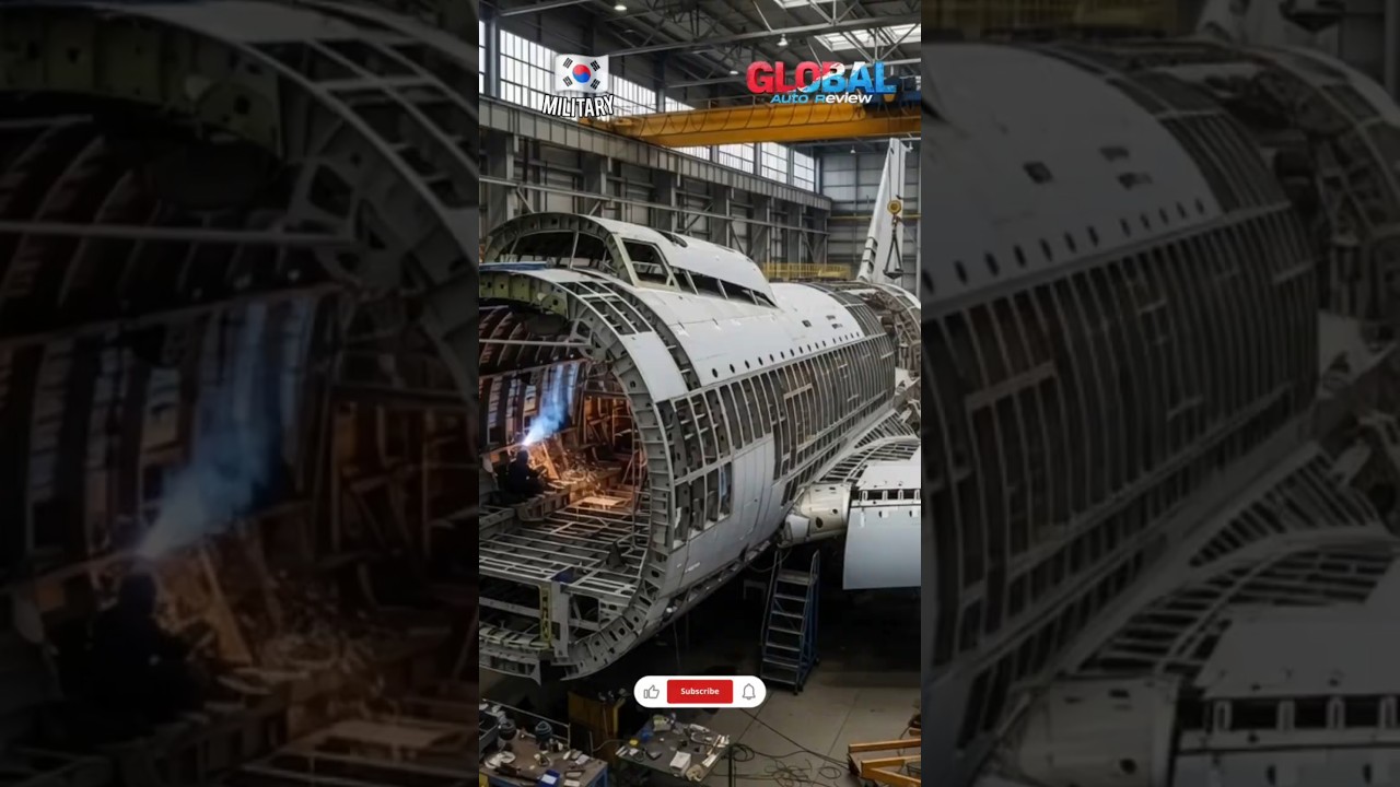 Stealth Aerospace Production Factory 🤩 Massive Engine Installation 