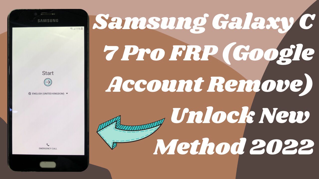 Samsung Galaxy C7 Pro FRP (Google Account Remove) Unlock New Method 2022 👍
