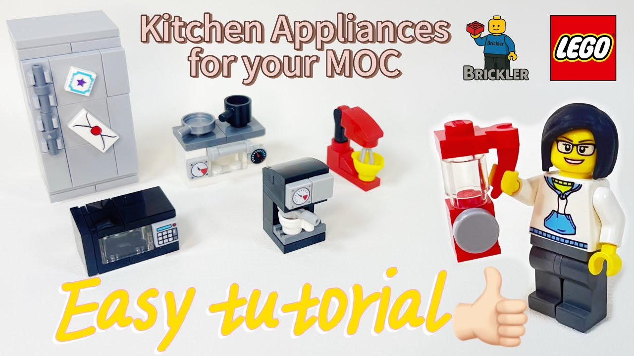 Tutorial | Lego Kitchen Appliances