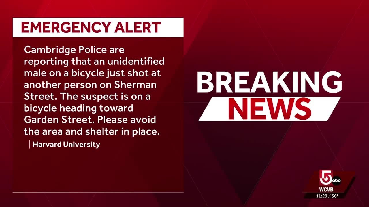 Cambridge shooting prompts security precautions on Harvard campus
