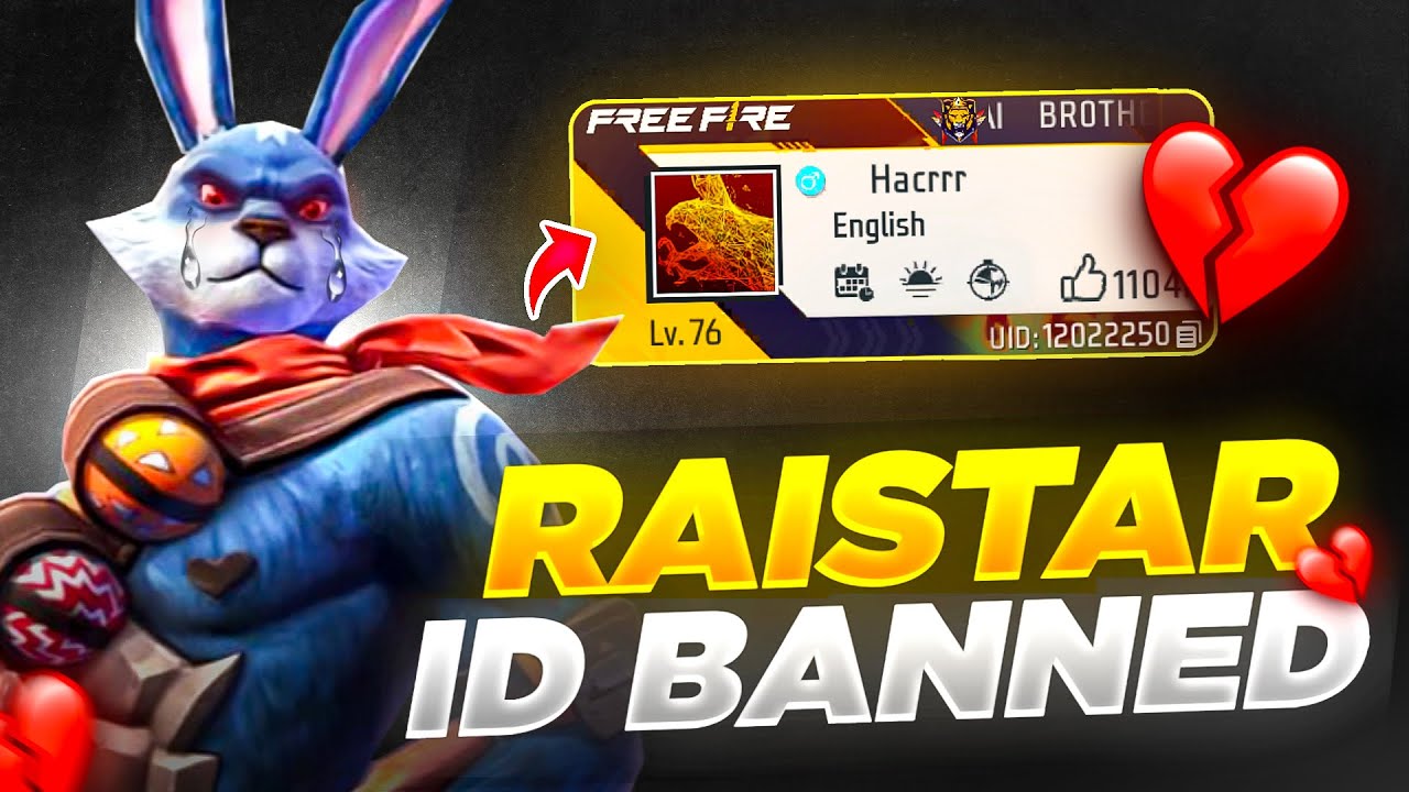Raistar I'd BANNED Reality !!🥺💔 @RaiStar