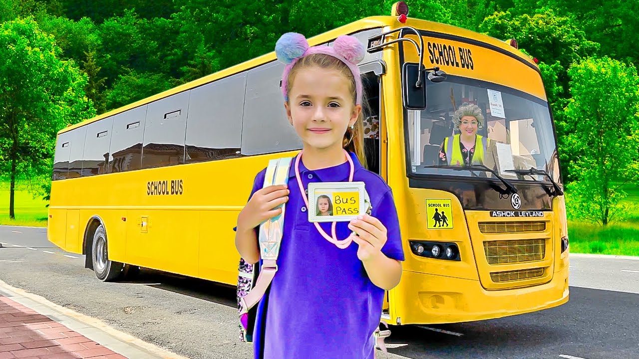 Ruby and Bonnie teach School Bus rules