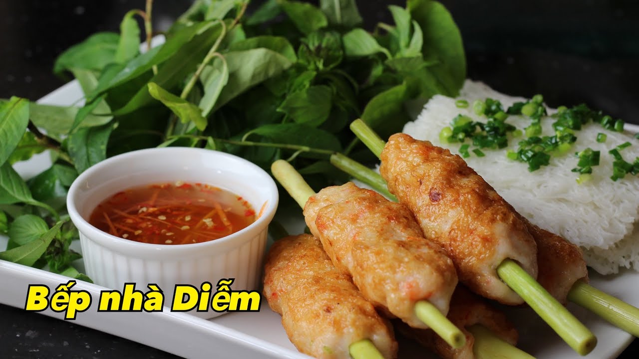 Chạo Tôm - Cách làm chạo tôm đơn giản, giòn ngon | Bếp Nhà Diễm |