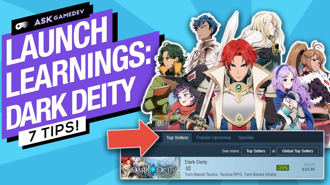 How to Launch Your Game as a Top Seller on Steam: 7 Tips [2021]