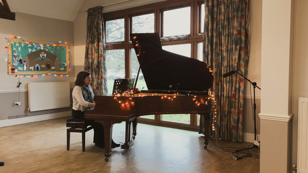 Candlelight Carol, by John Rutter. Solo piano arrangement, performed live.