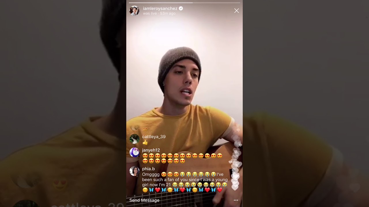 Leroy Sanchez - HALO Cover from live stream