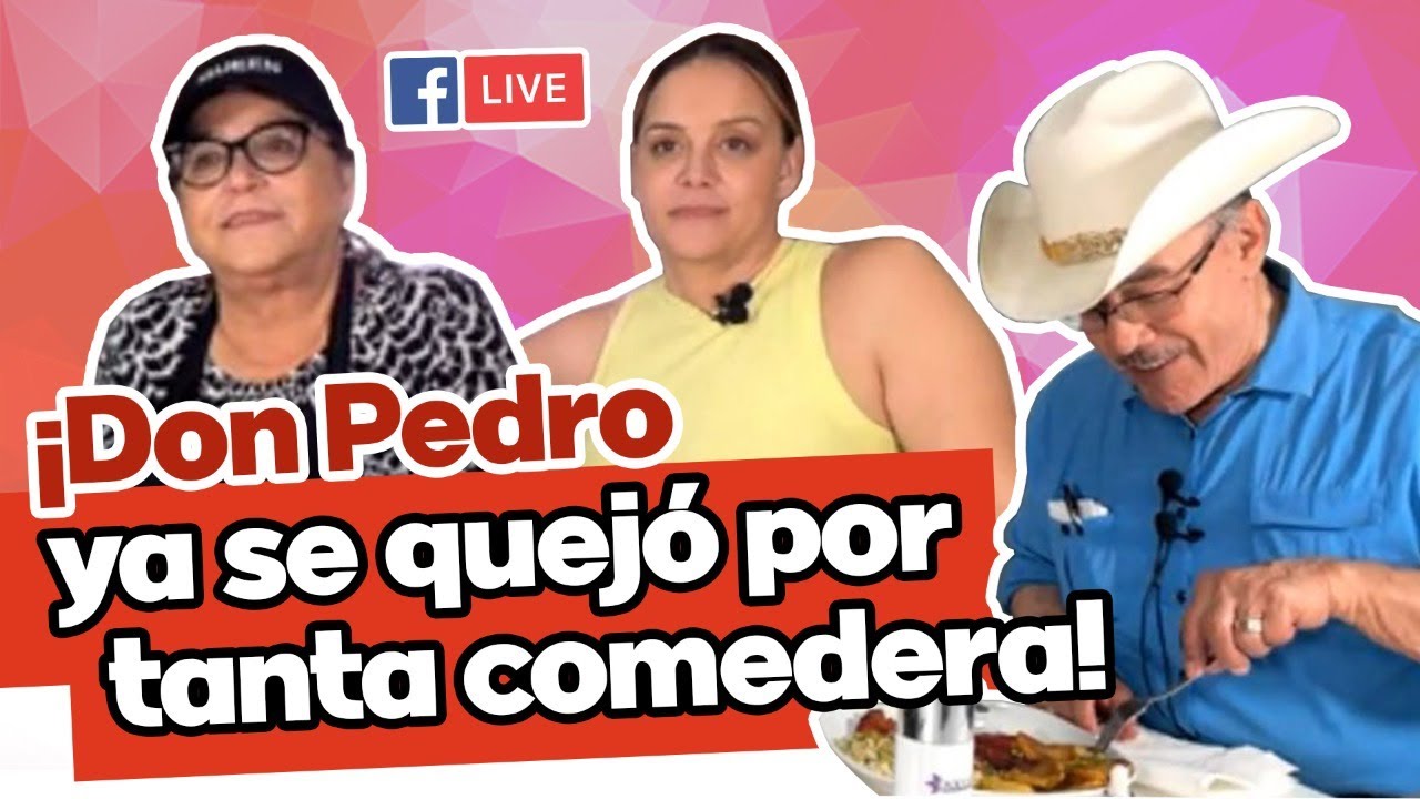¡Don Pedro ya se quejó por tanta comedera! | Familia Rivera | Doña Rosa Rivera