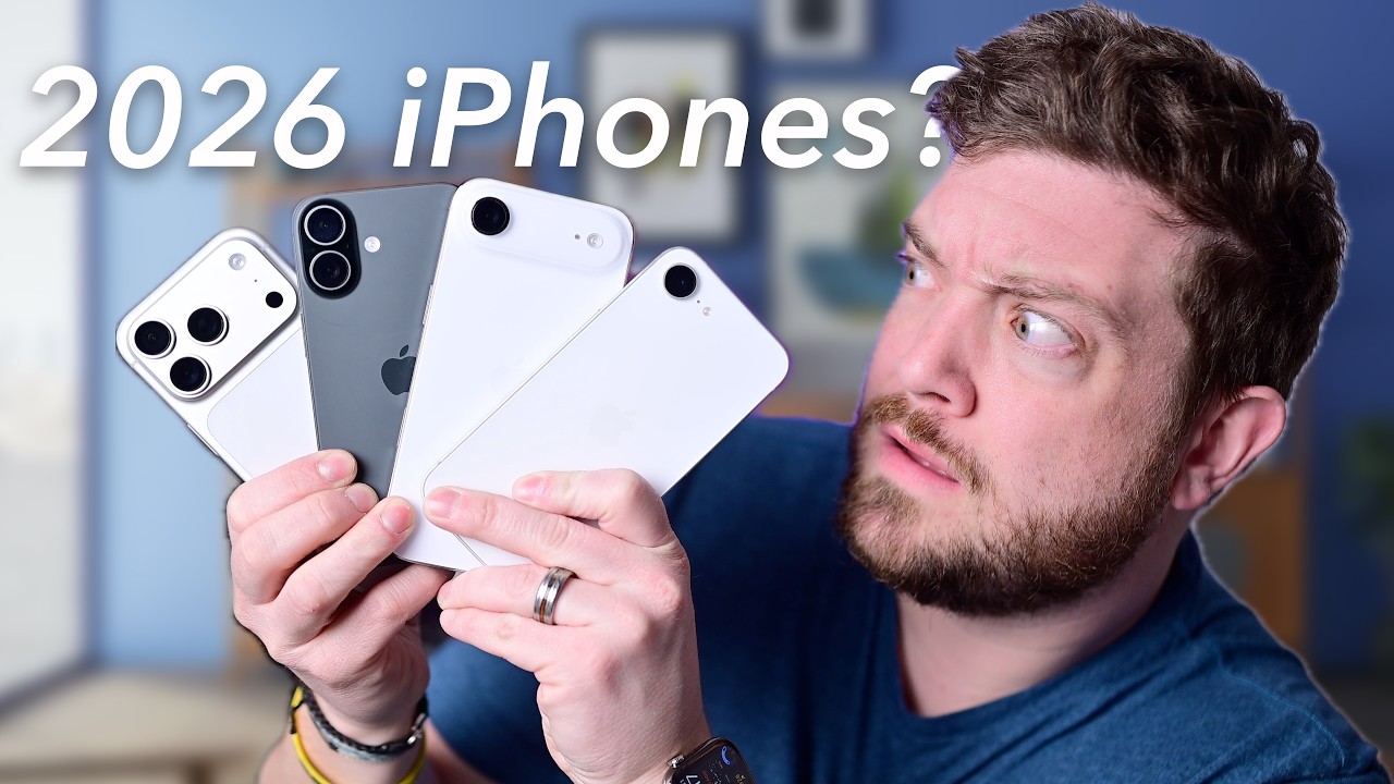 Сколько новых iPhone будет выпущено в 2026 году?!