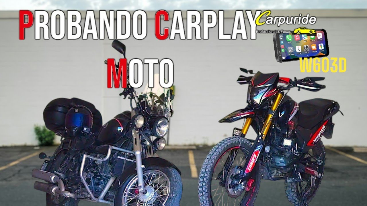 En 2 MOTOS Pongo a Prueba Carpuride W603D - TC250 Y XEVERUS 300 PRO RR #carpuride