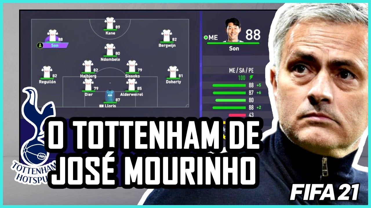 PARKING THE BUS?! Aprenda a jogar exatamente como o Tottenham de Mourinho | FIFA