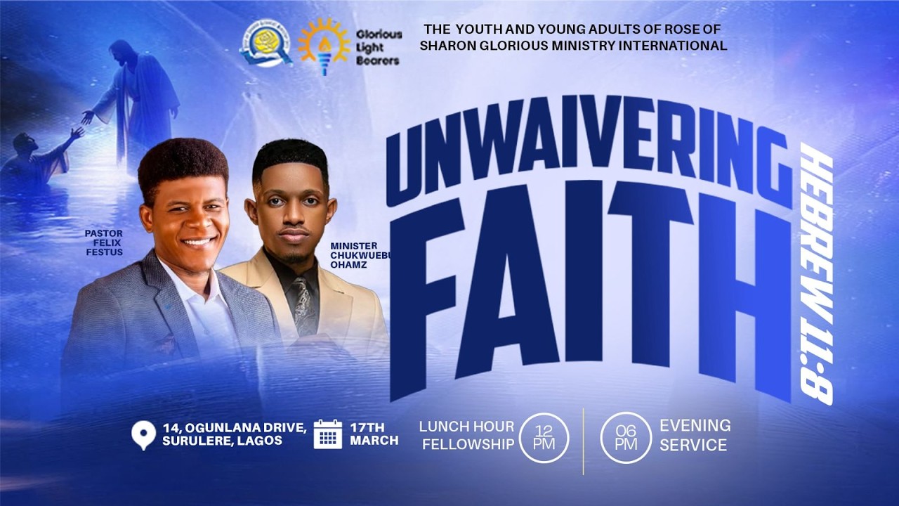 IGNITE LUNCH HOUR||UNWAIVERING FAITH |HEBREW 11:8| 17TH MARCH 2026