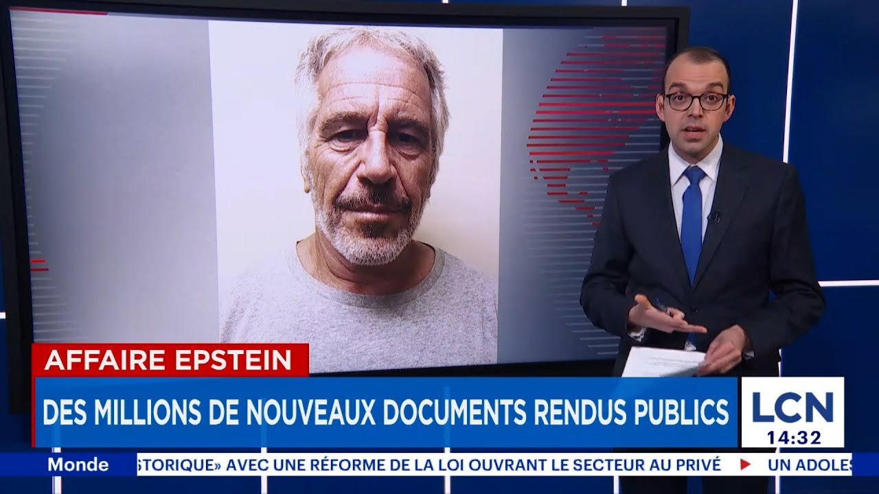Affaire Epstein: des millions de nouveaux documents dévoilés