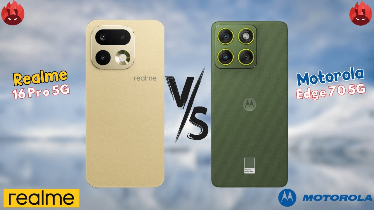Realme 16 Pro Vs Moto Edge 70