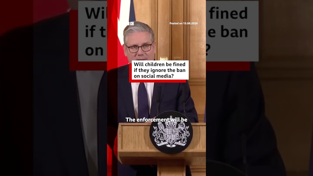 Teenagers won't be punished for trying to get round social media ban, the UK PM said. #BBCNews