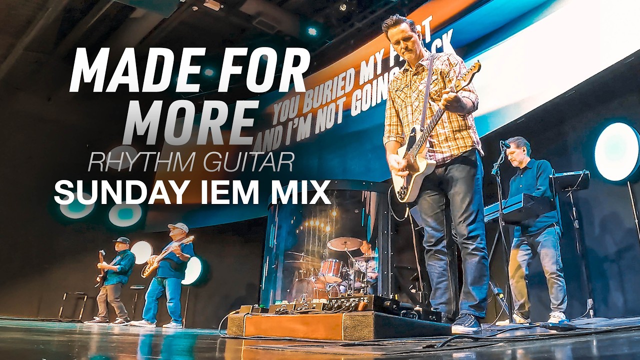 Made For More Rhythm Guitar IEM Mix