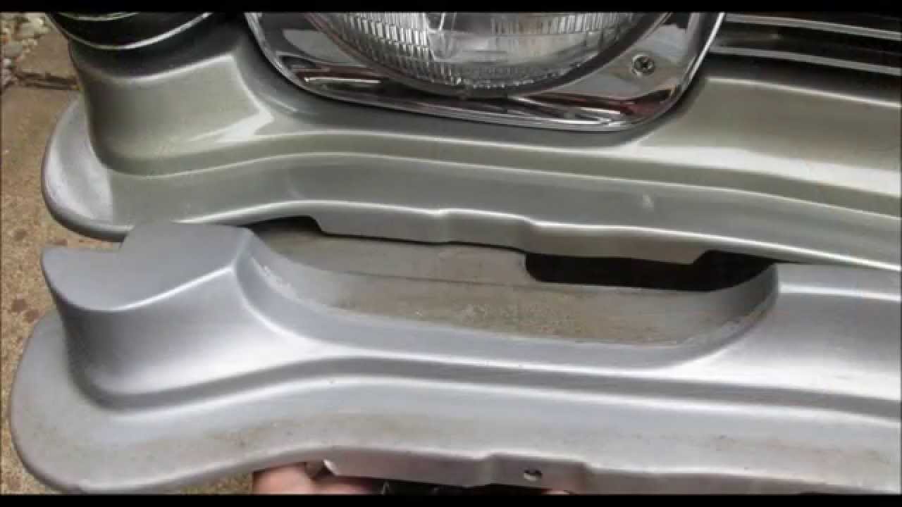 1968 Chevy II Nova Front Grill Filler Panel Replacement