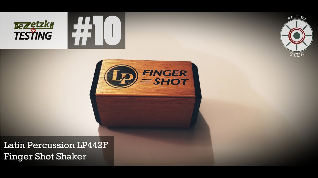 TEST Latin Percussion LP442F Finger Shot Shaker - TeZetzki is testing #10