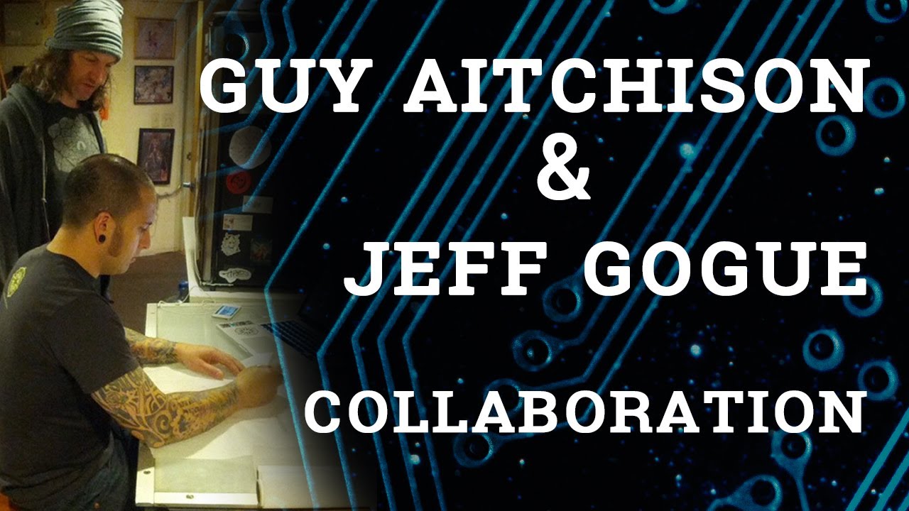Guy Aitchison - Jeff Gogue collaborative arm sleeve tattoo Part 2 of 4