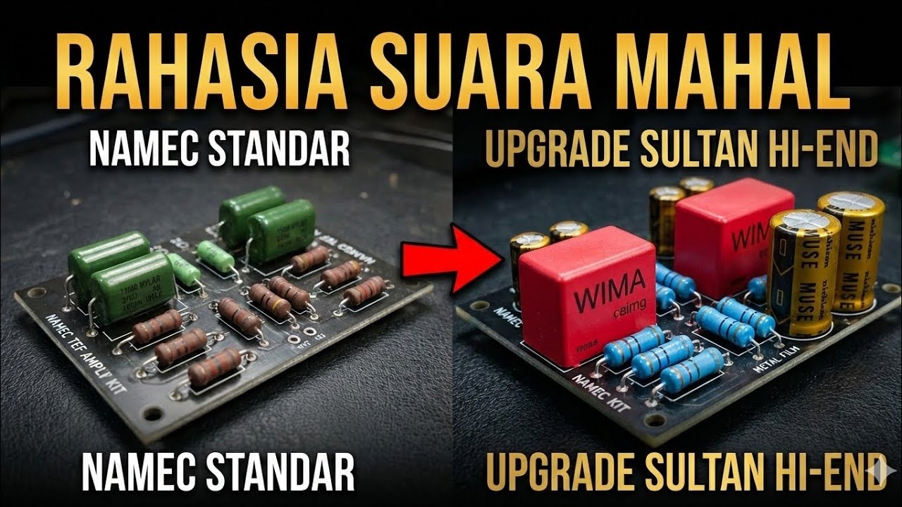 Upgrade Komponen Ampli   ||   Namec    ||   OCL   || SOCL    ||    New American Style.    ||   Part1