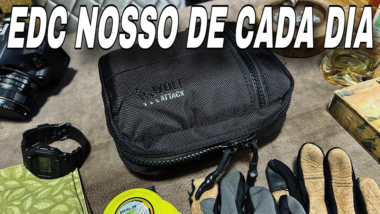 Kit EDC no Organizer da Wolf Attack - Maximus