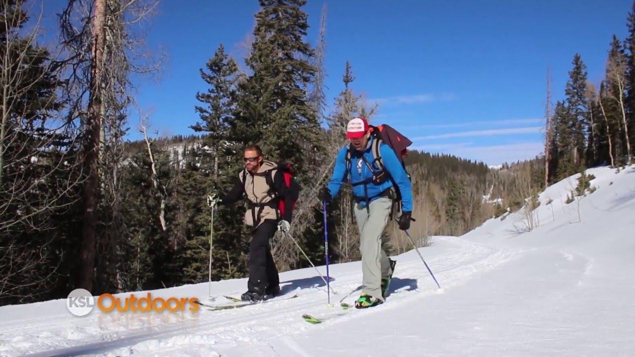 Backcountry Skiing from the Puffer Lake Yurt in Utah's Tushar Mountains