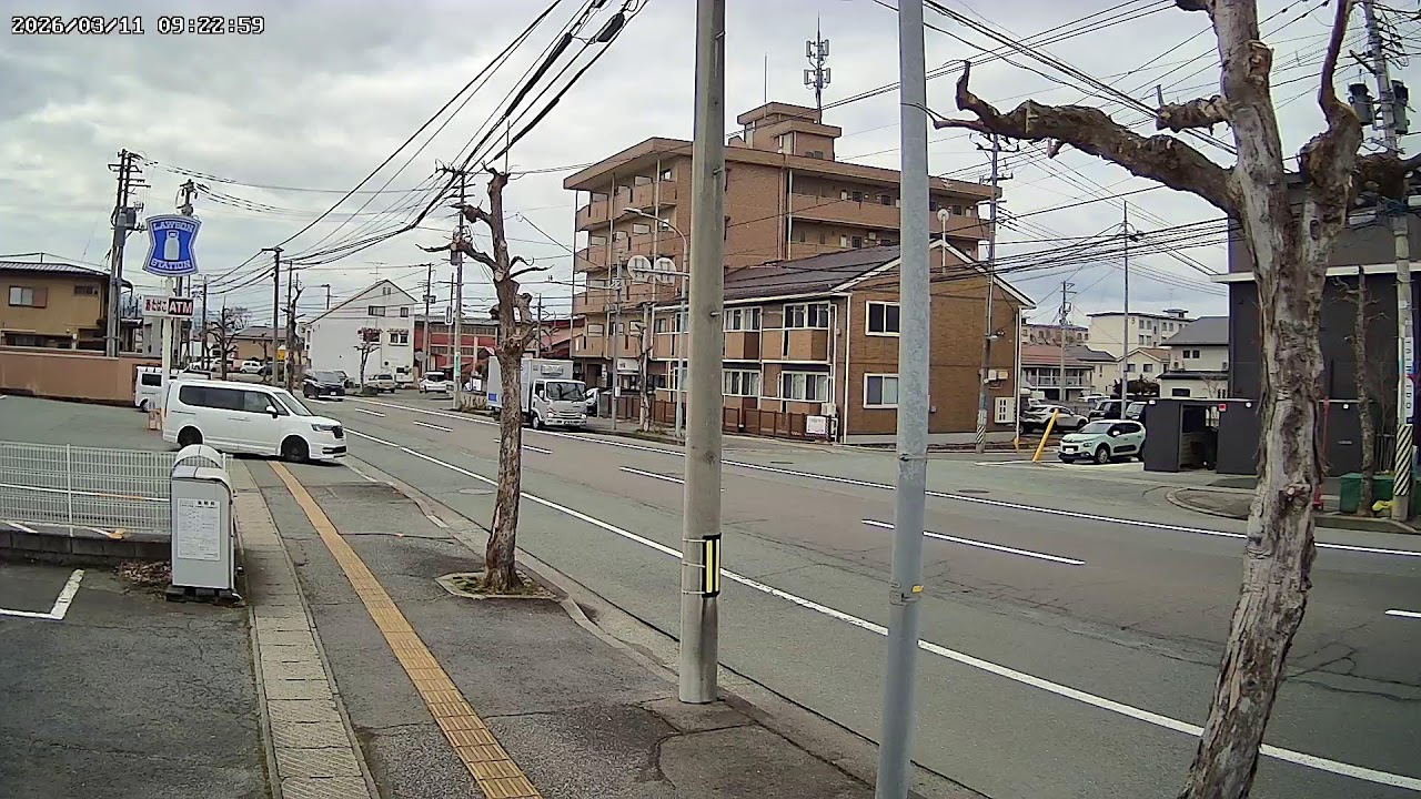 山形県山形市小荷駄町ライブカメラ Yamagata Yamagatashi Live camera.world.cam